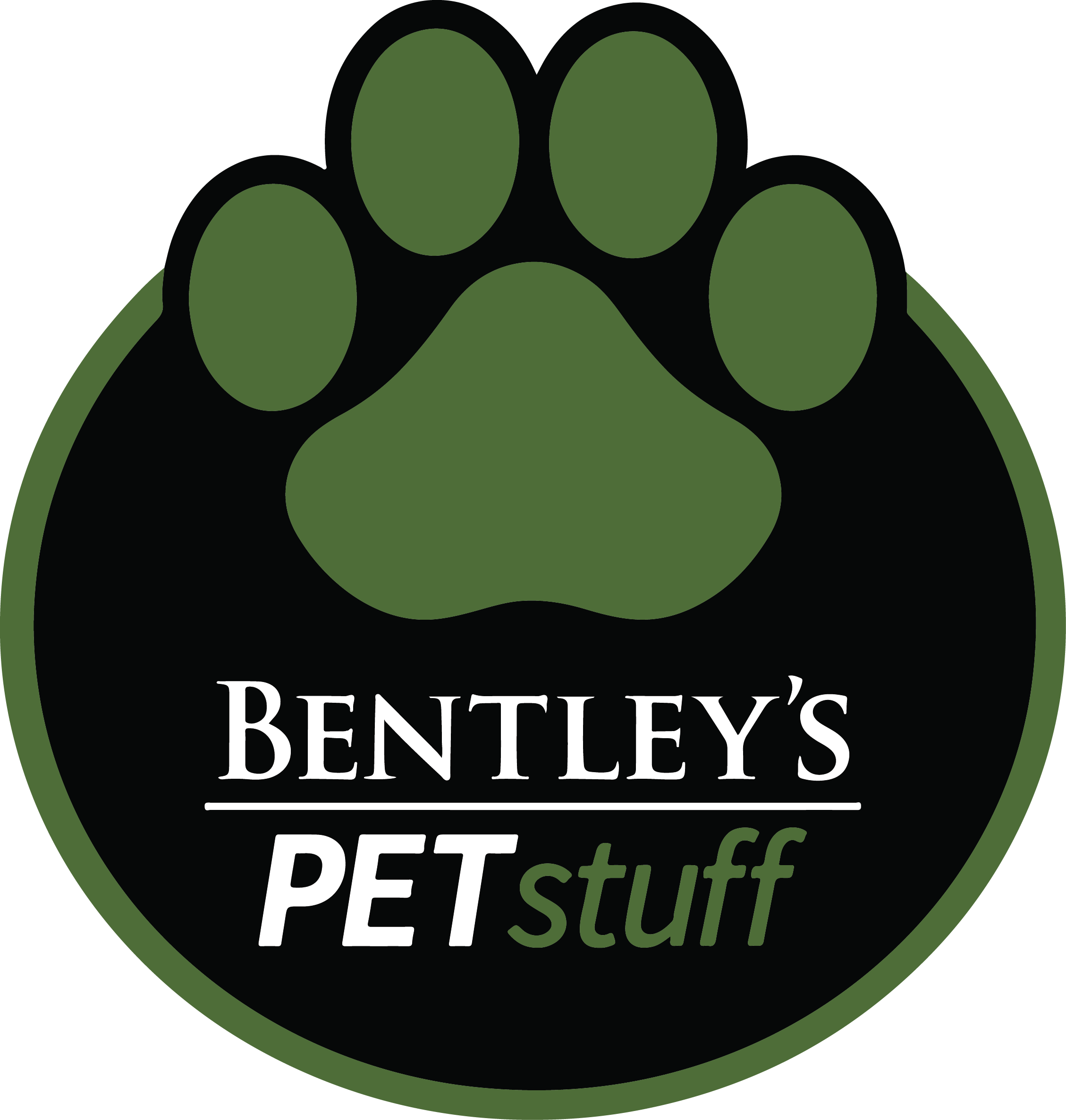 Bentley's Pet Stuff Color Logo